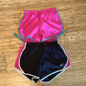 Girls Nike athletic shorts